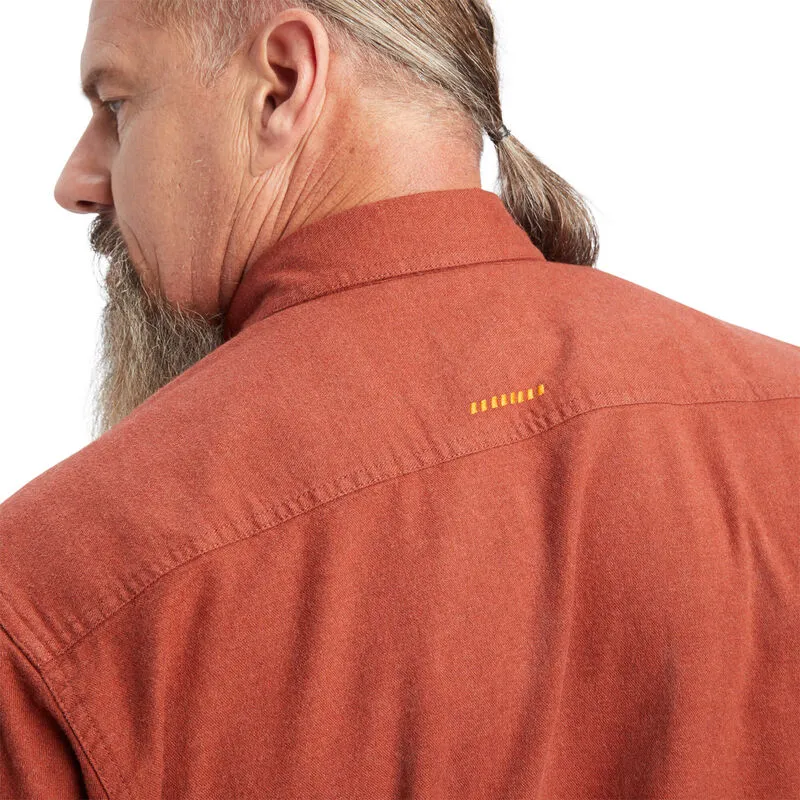 ARIAT REBAR FLANNEL DURASTRETCH WORK SHIRT