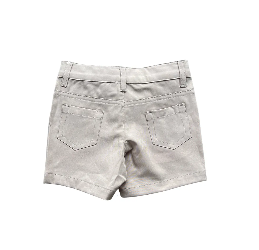 Boys Dressy Short - Khaki