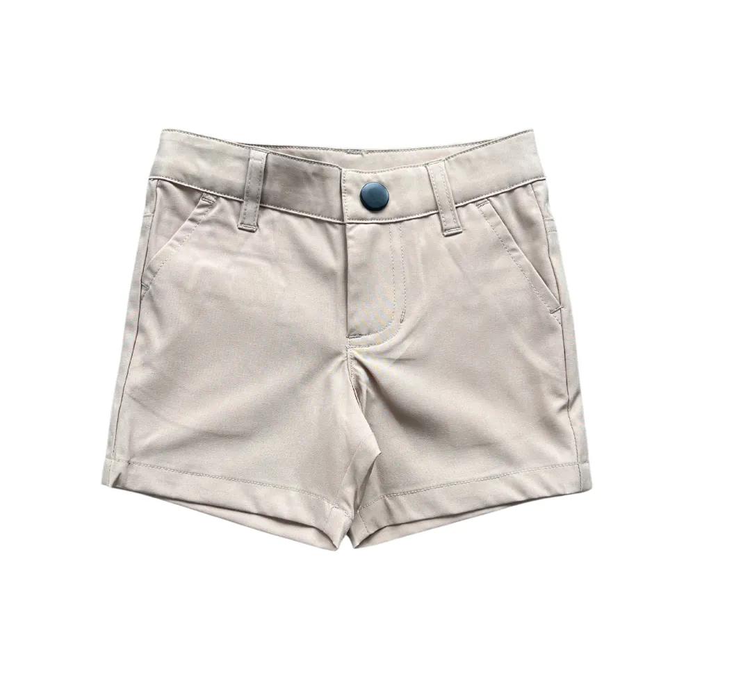 Boys Dressy Short - Khaki