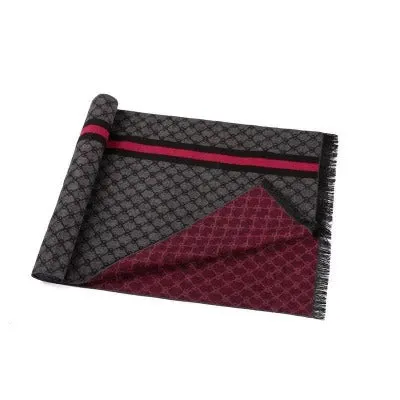 Designer Black Trendy Soft Wool Shawl