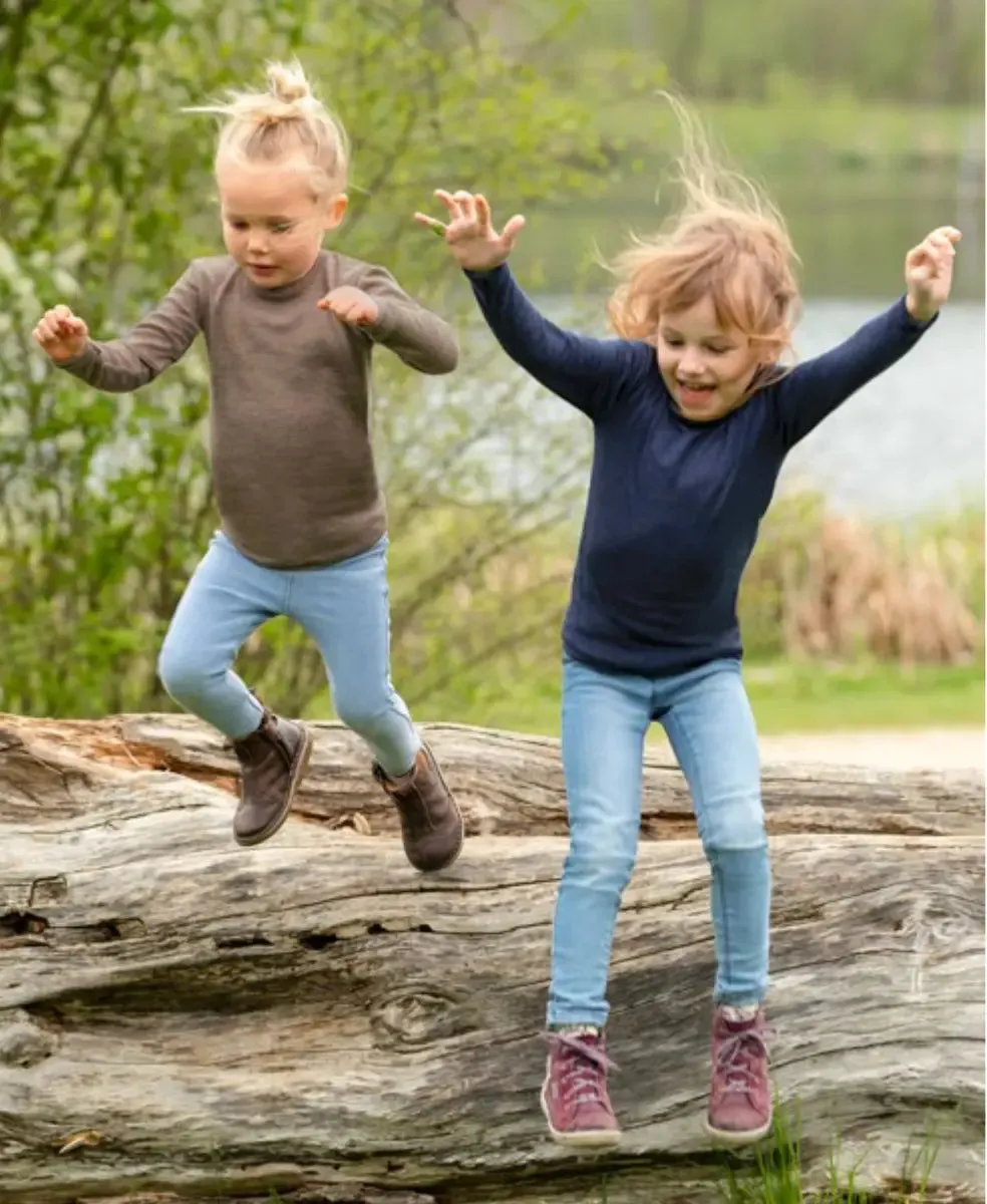Engel Toddler/Kids Wool/Silk Long-Sleeved Shirt