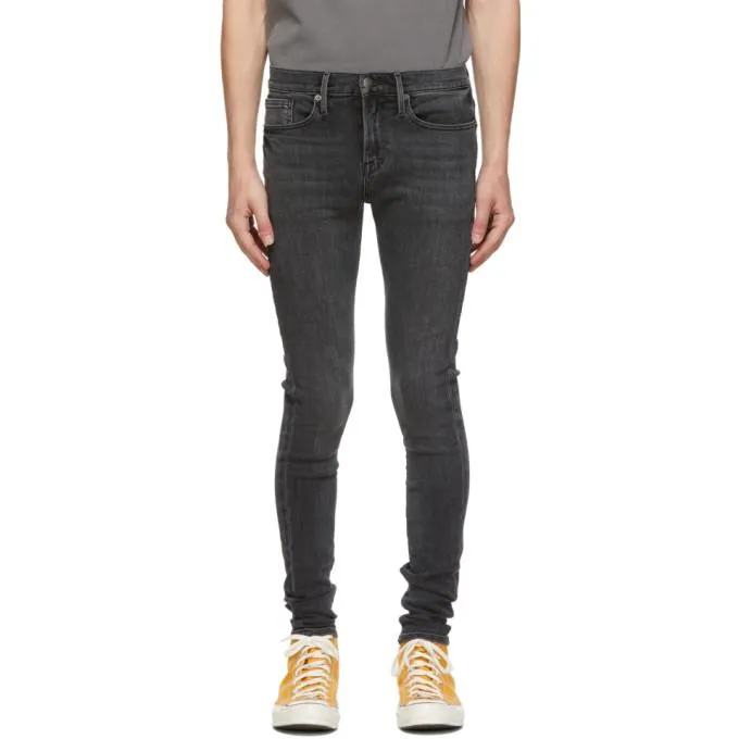 Frame Grey Jagger True Skinny Jeans