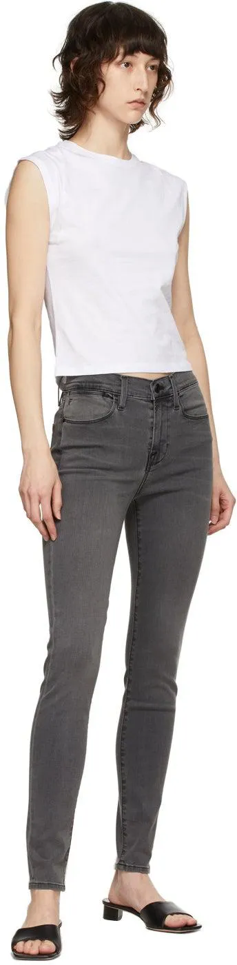 Frame Grey 'Le High Skinny' Jeans