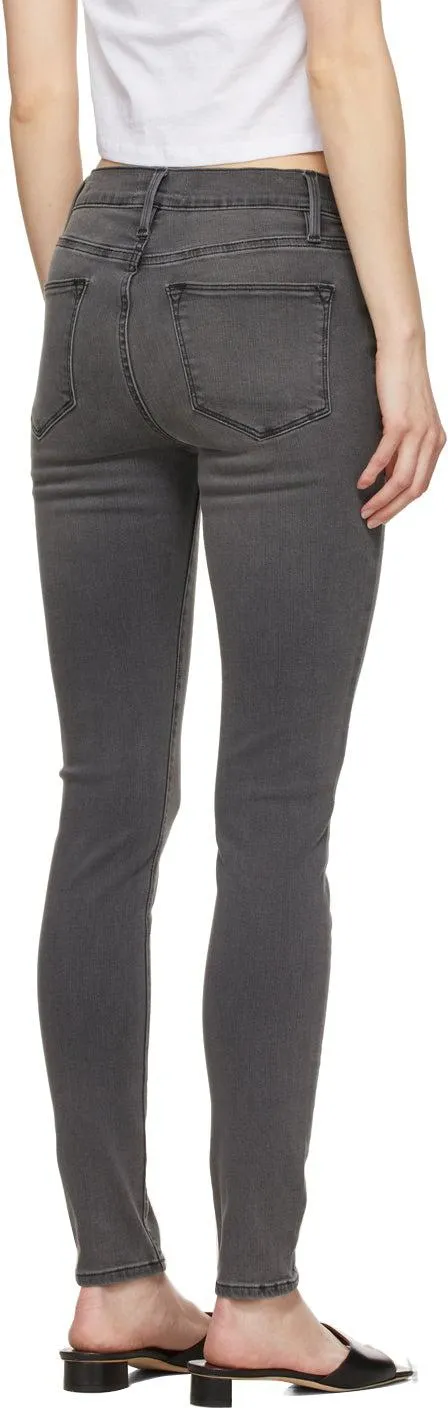 Frame Grey 'Le High Skinny' Jeans