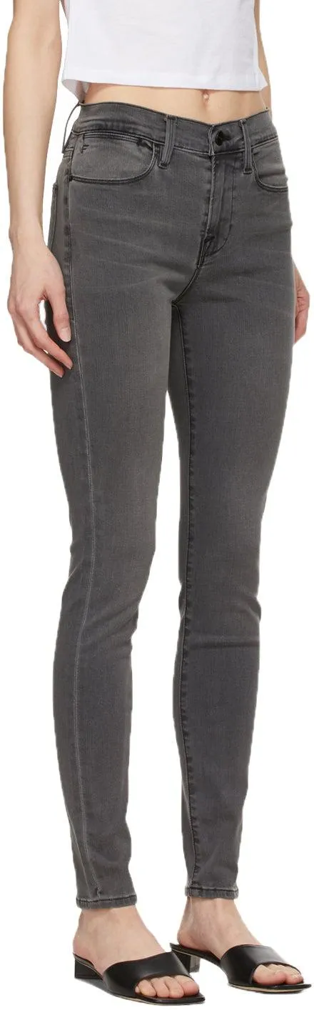 Frame Grey 'Le High Skinny' Jeans