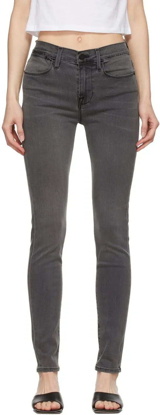 Frame Grey 'Le High Skinny' Jeans