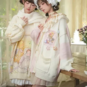Kawaii Printed Sweater/Coat