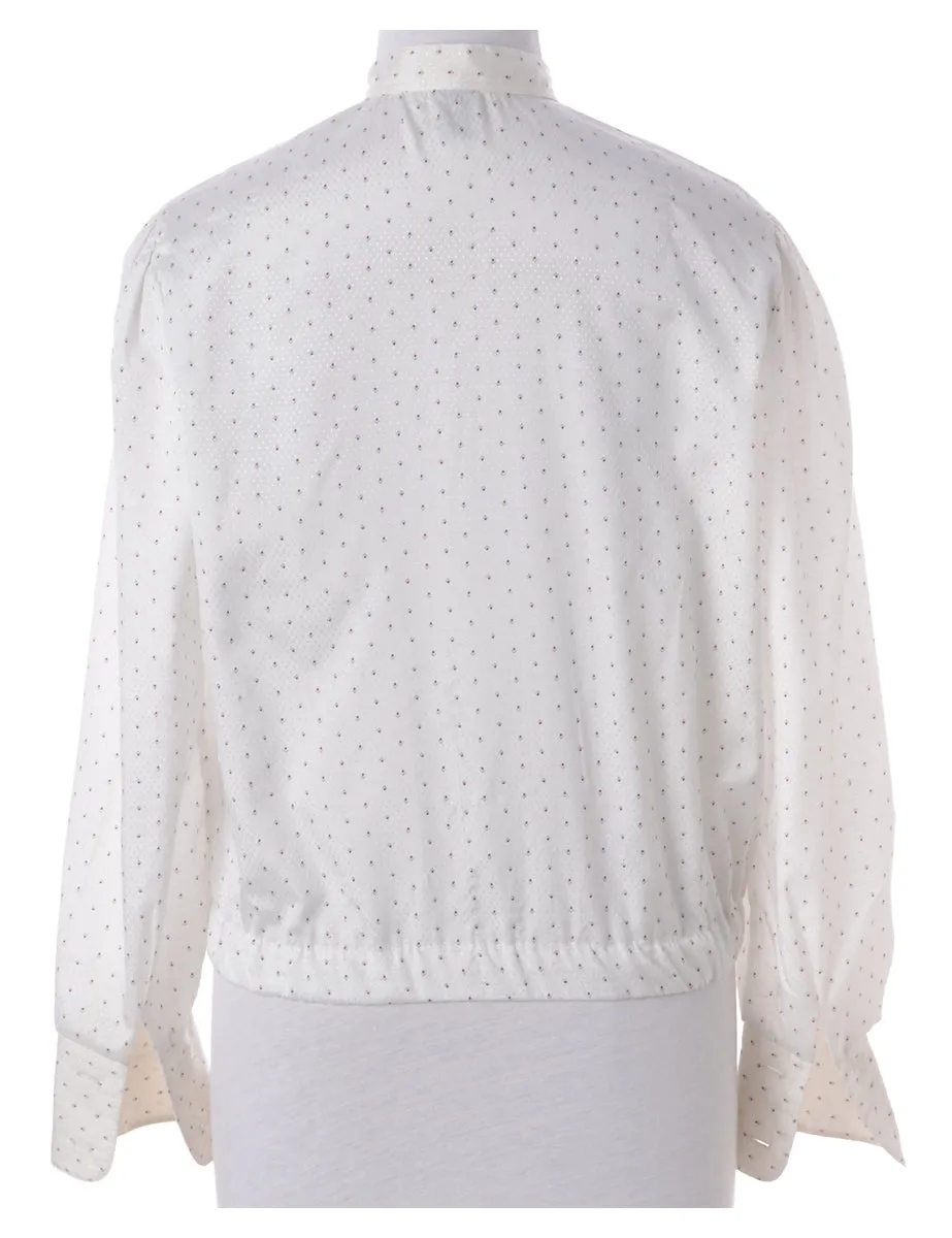 Label Blouse Ditzy Floral Print Bomber