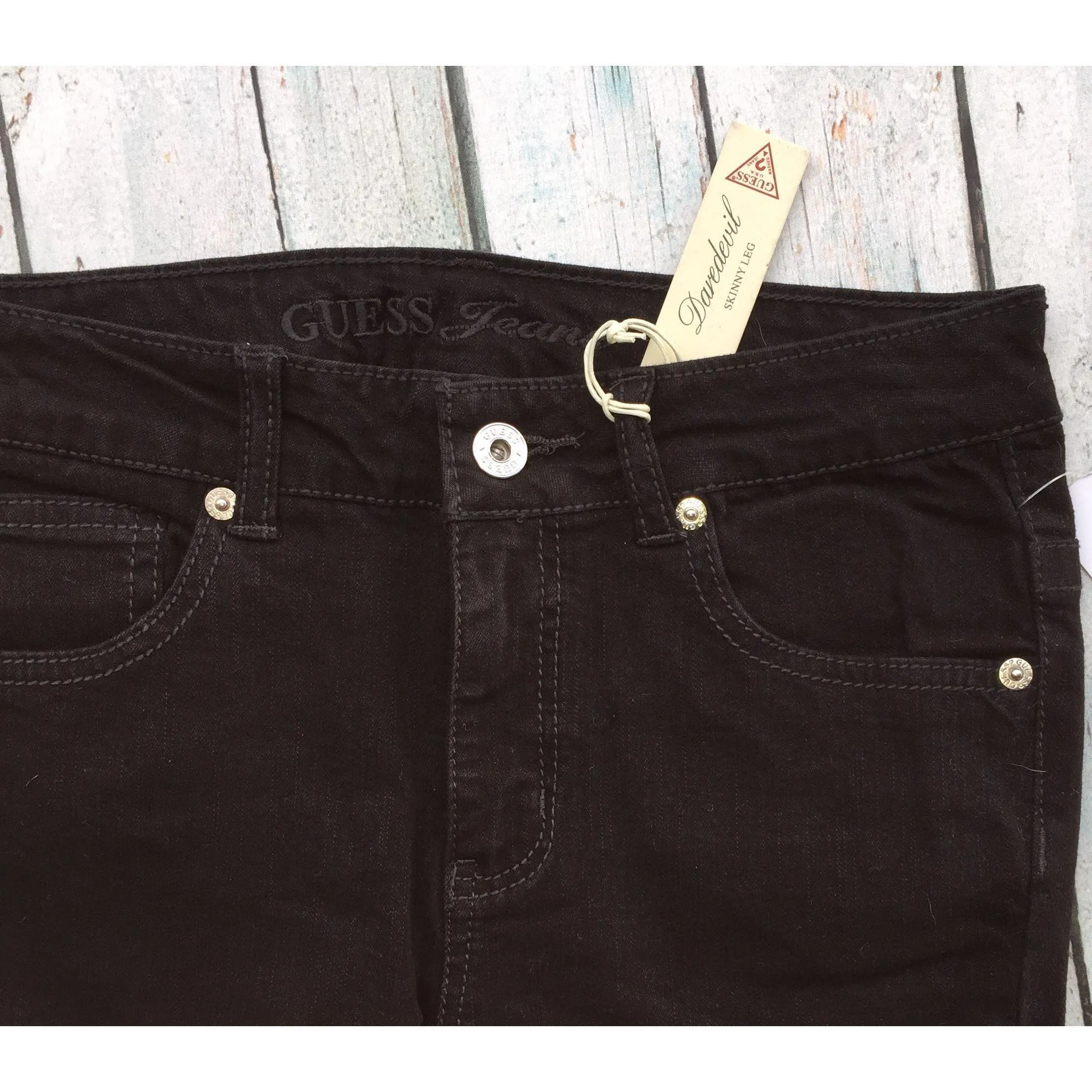 NWT - Guess Daredevil Skinny leg Girls Jeans - Size 14
