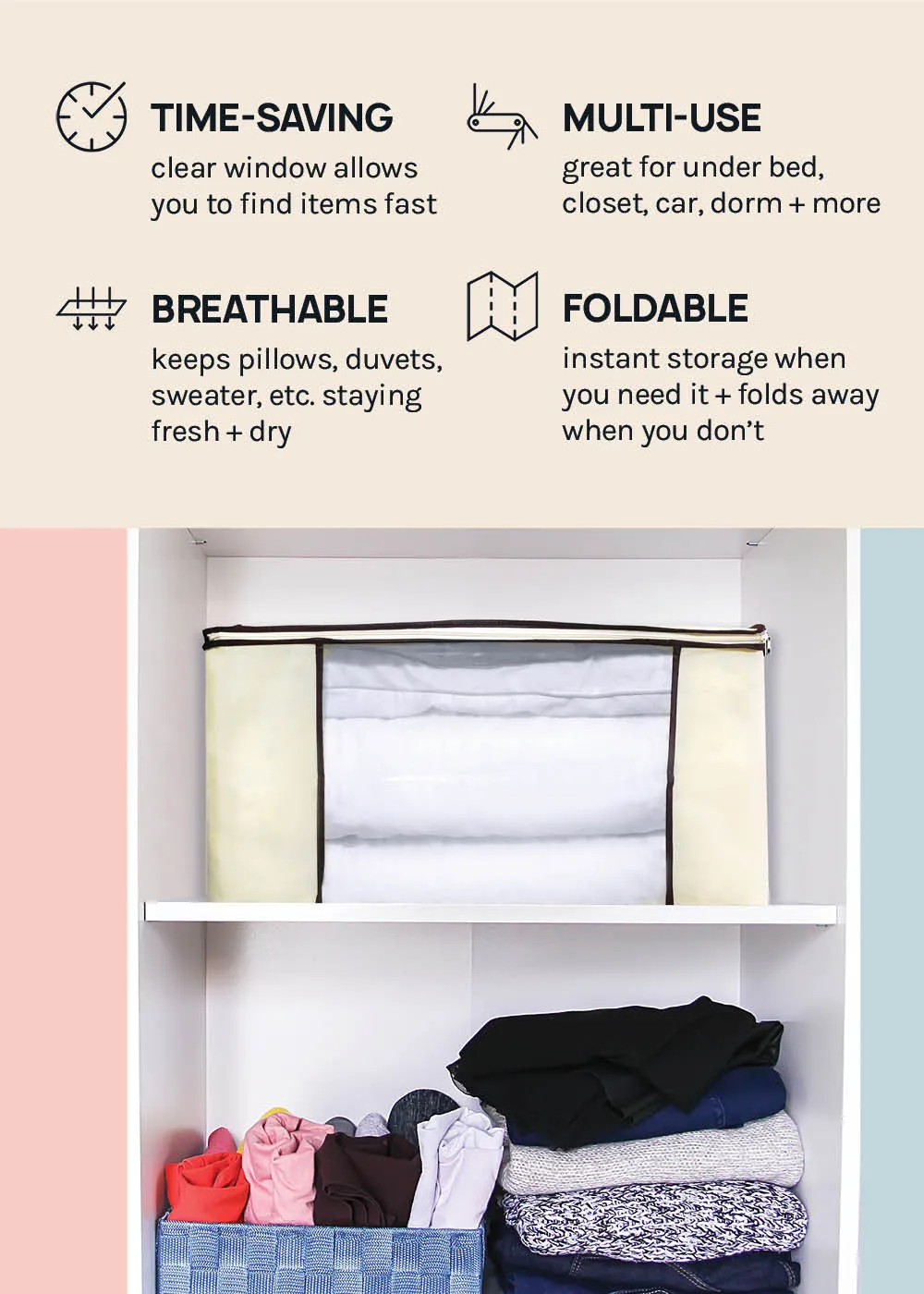 Official Key Items Sweater Storage Box