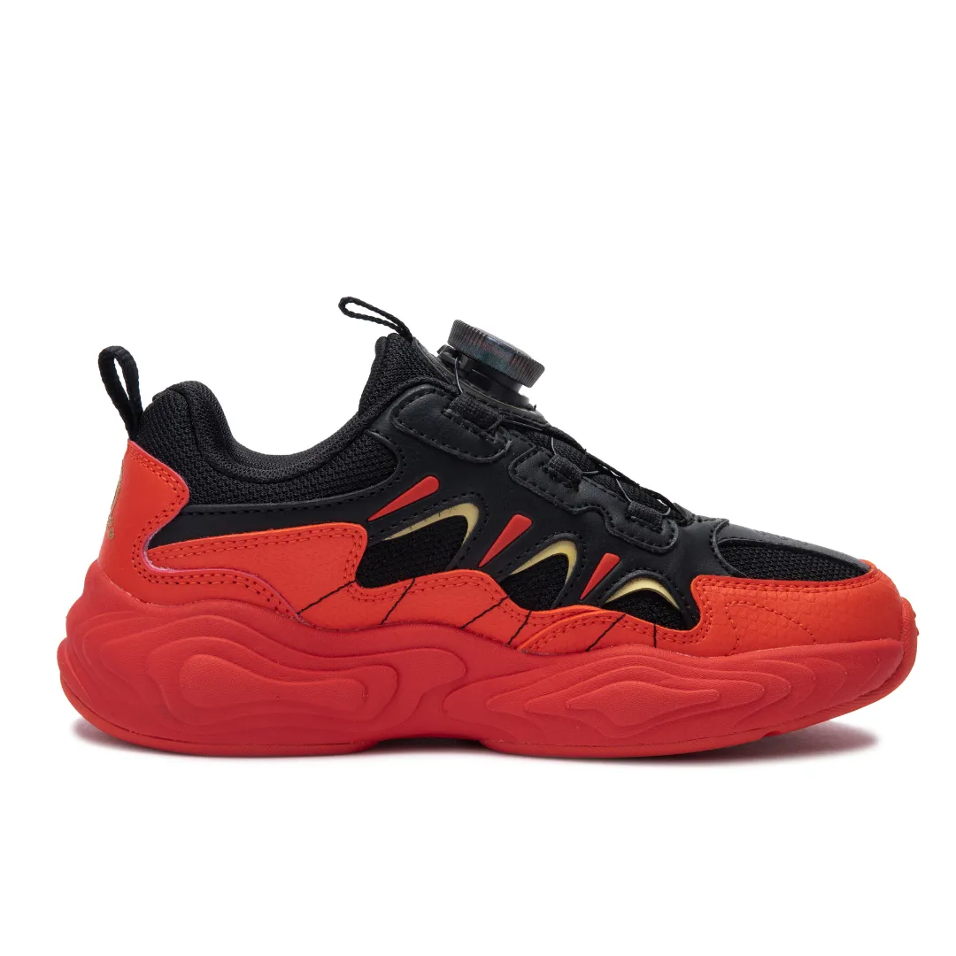 Rookie Chunky Sneaker Black/Red (Little Kids)