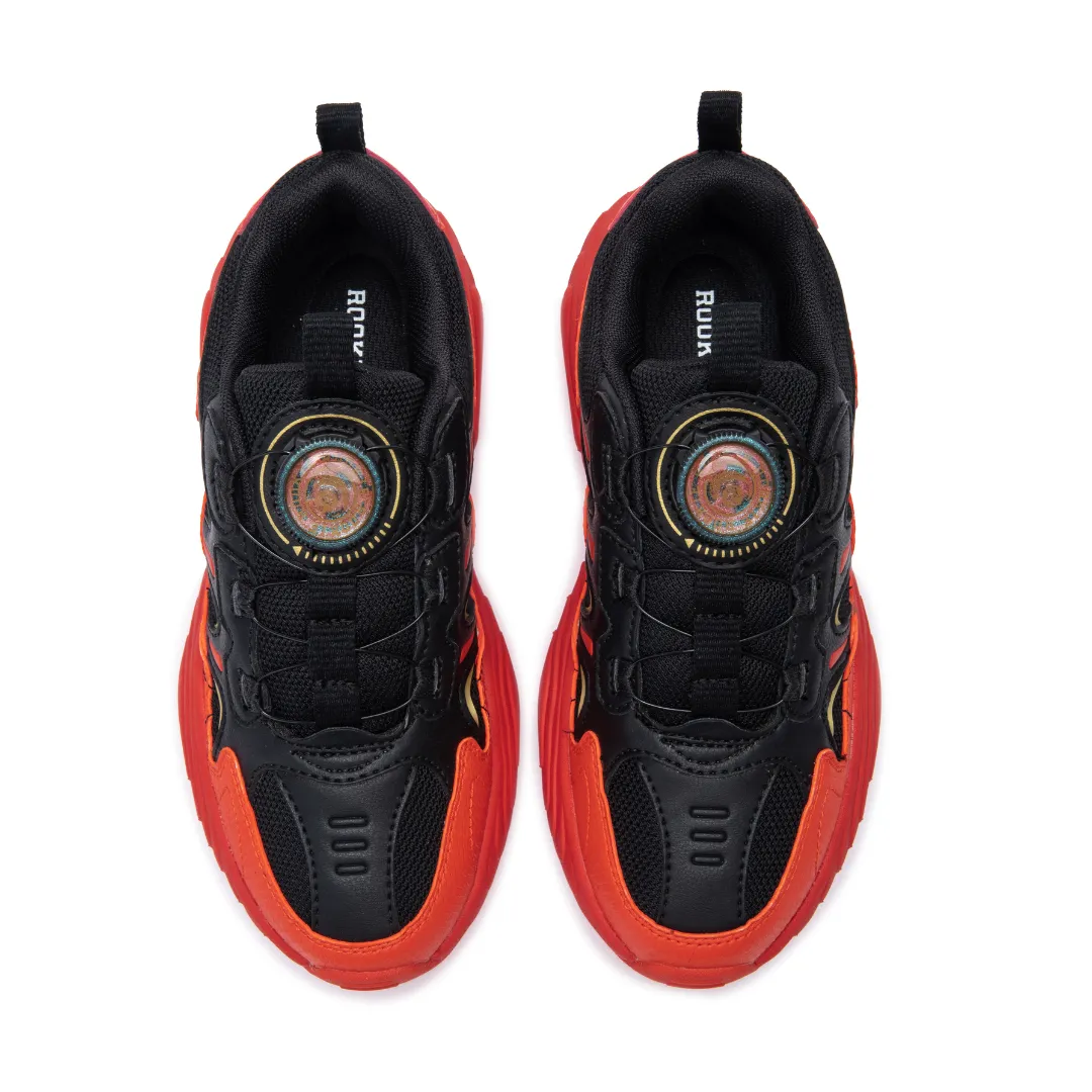 Rookie Chunky Sneaker Black/Red (Little Kids)
