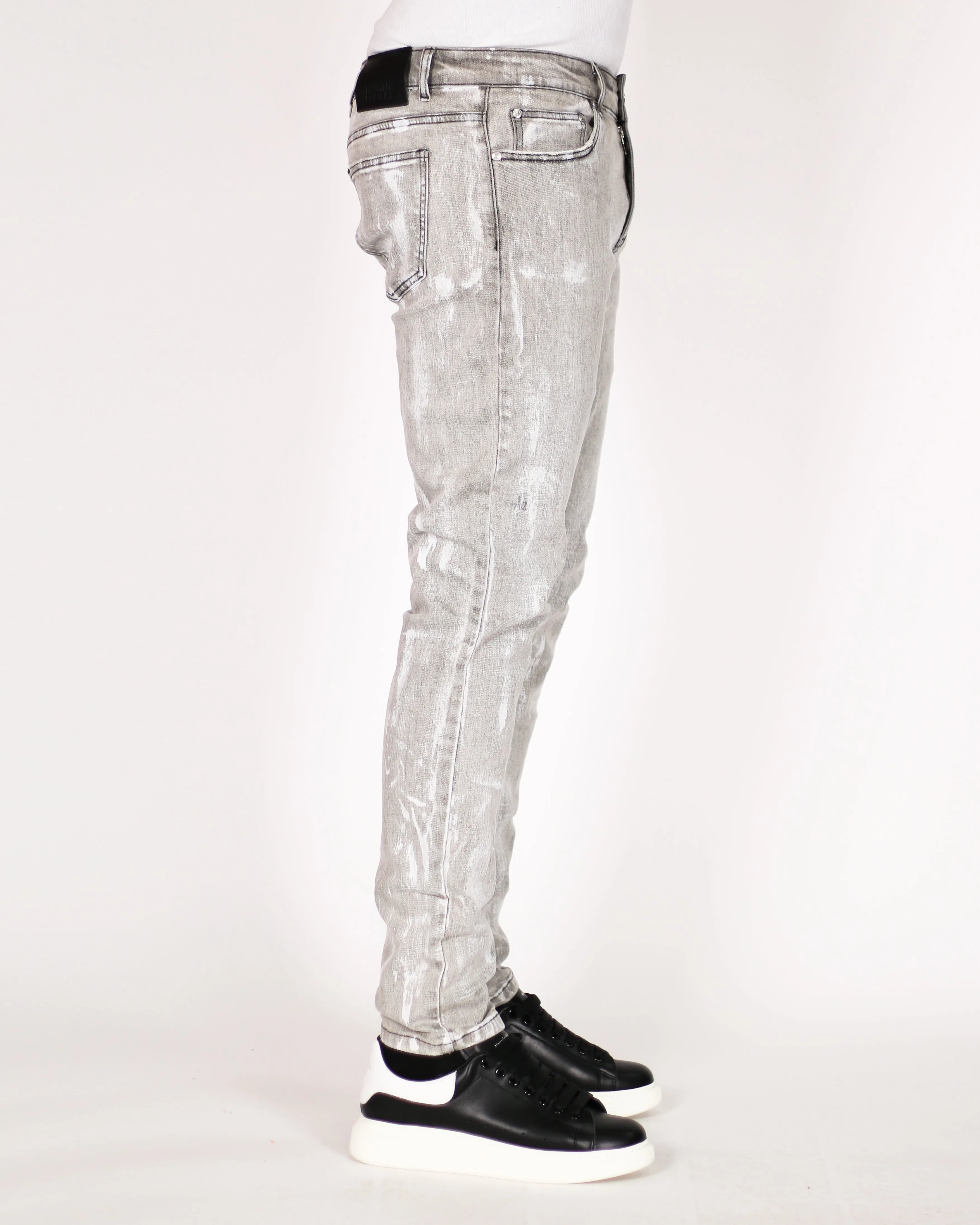 Trinity Kays Kulture Calabar Paint Men's Skinny Jeans