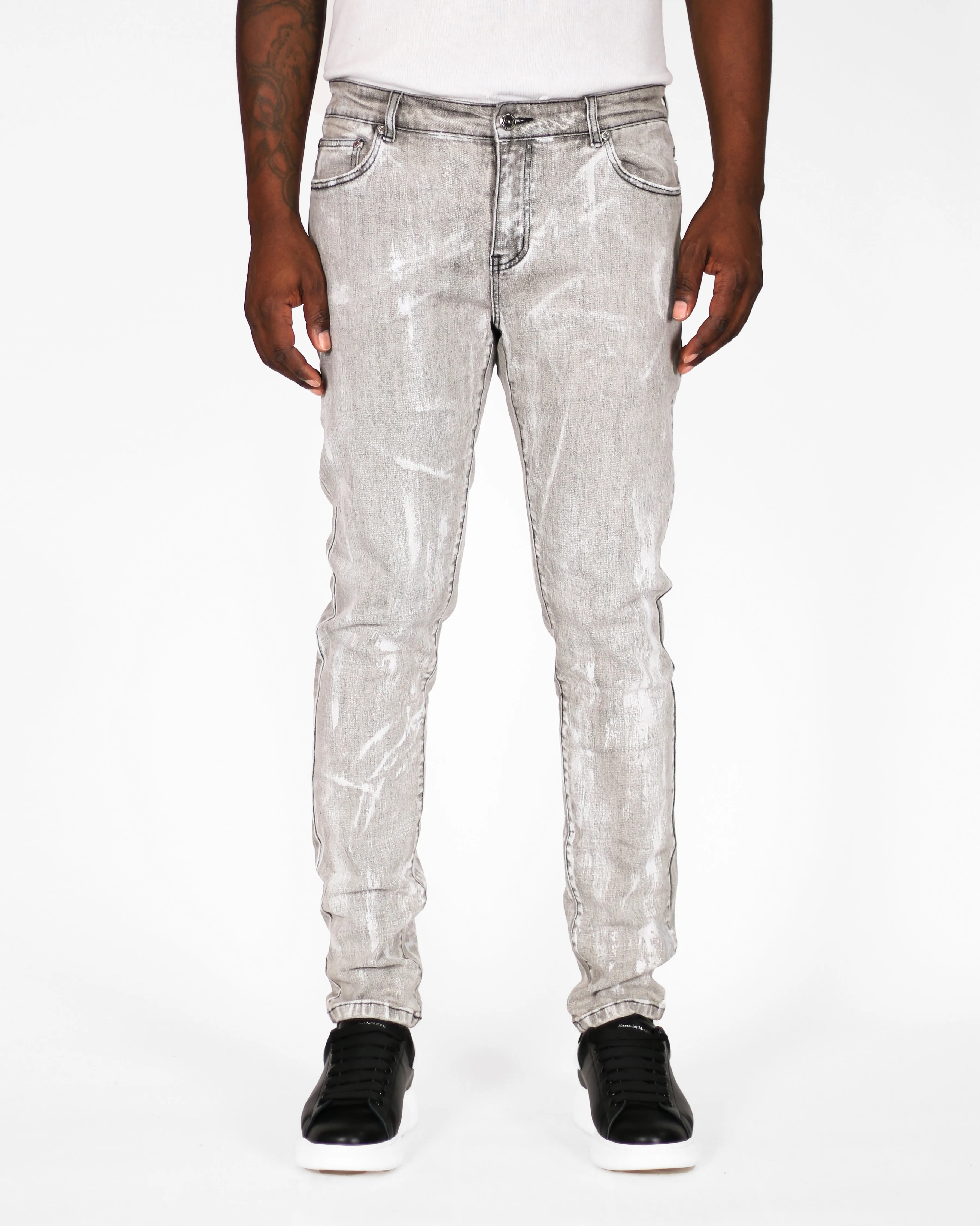 Trinity Kays Kulture Calabar Paint Men's Skinny Jeans