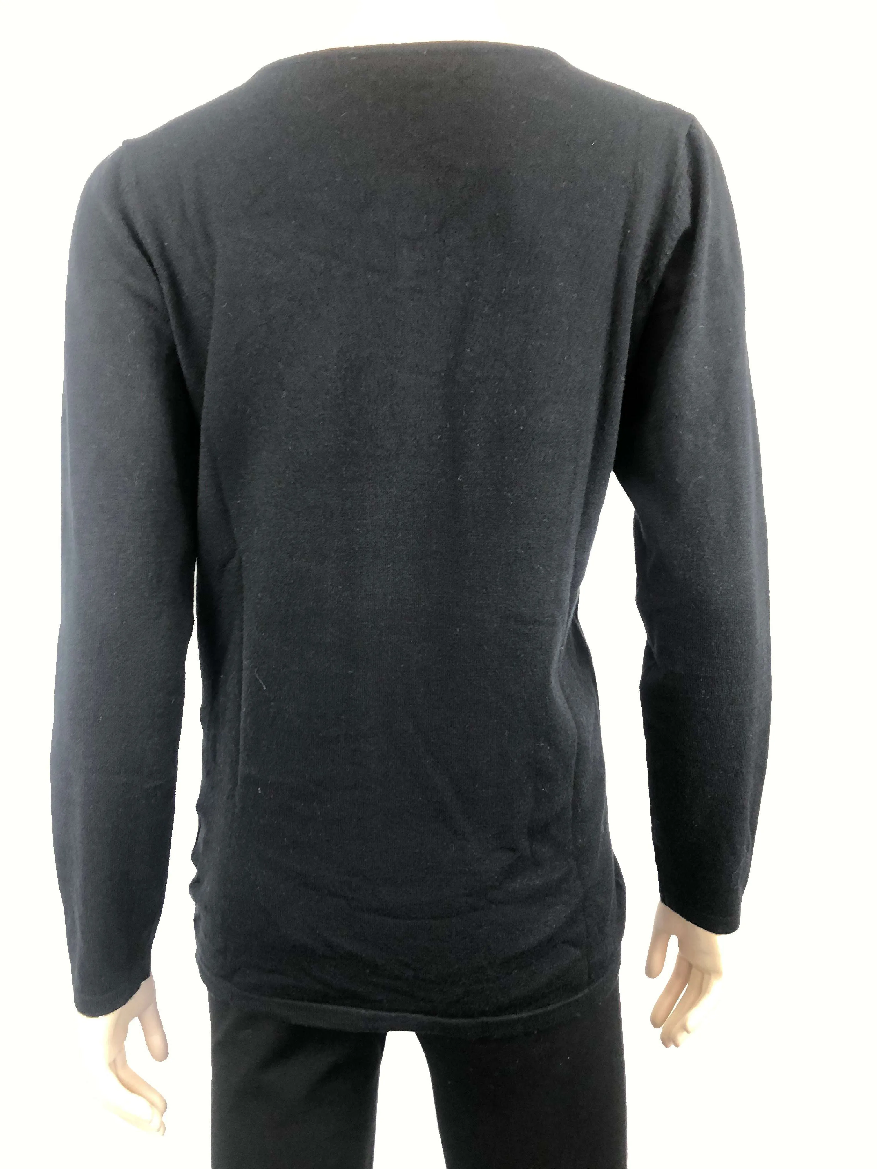 Women's Sweater Black Cool Graphic Design Quality Soft Stretch Comfort Fabric Yvonne Marie Boutiques