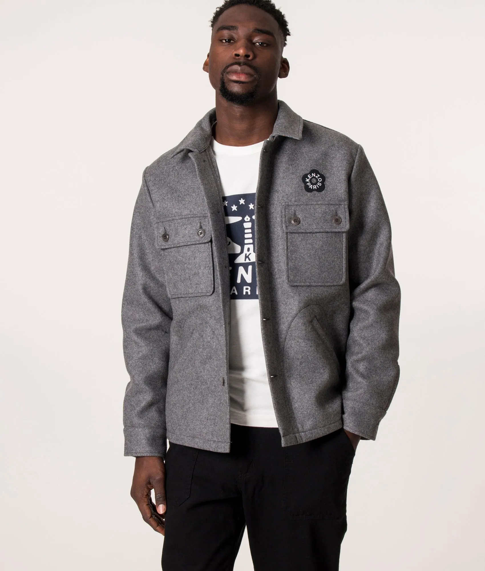 Wool Boke Flower 2.0 Overshirt