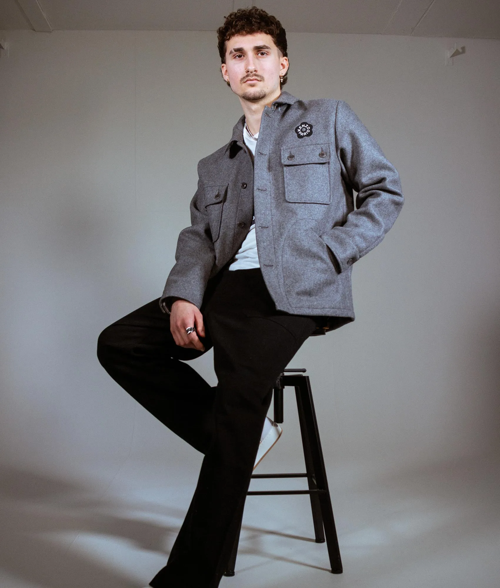 Wool Boke Flower 2.0 Overshirt