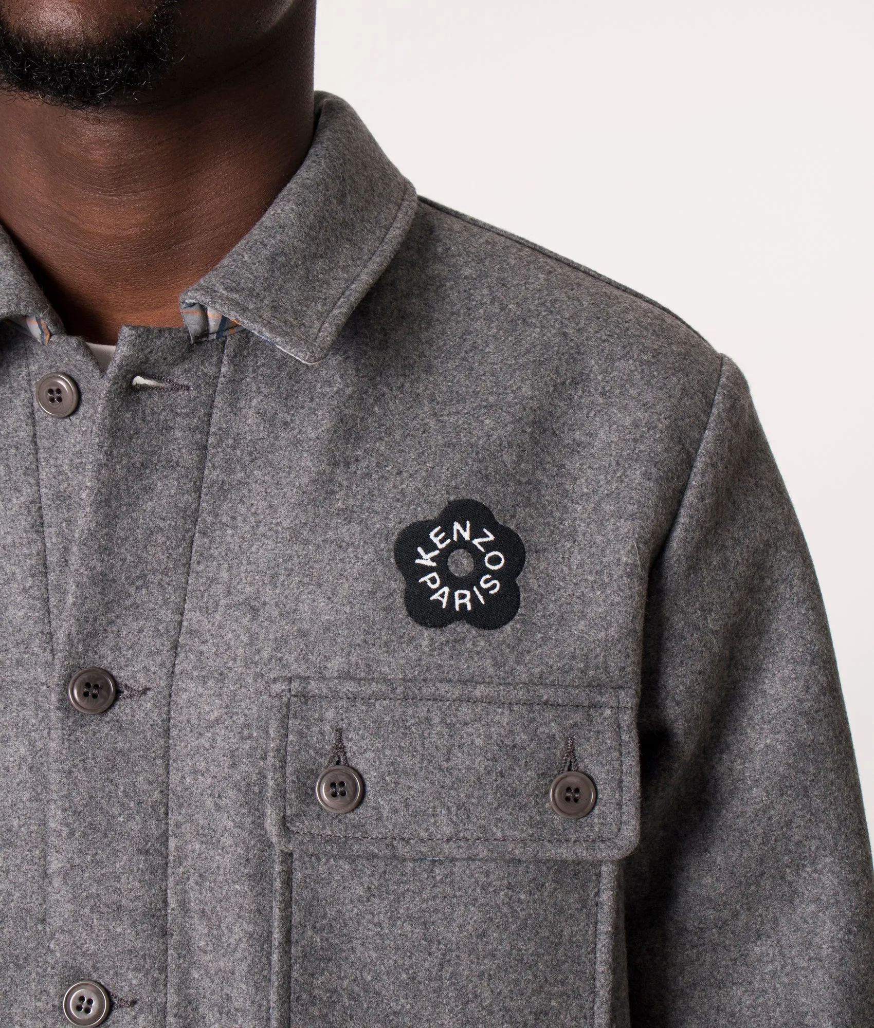 Wool Boke Flower 2.0 Overshirt